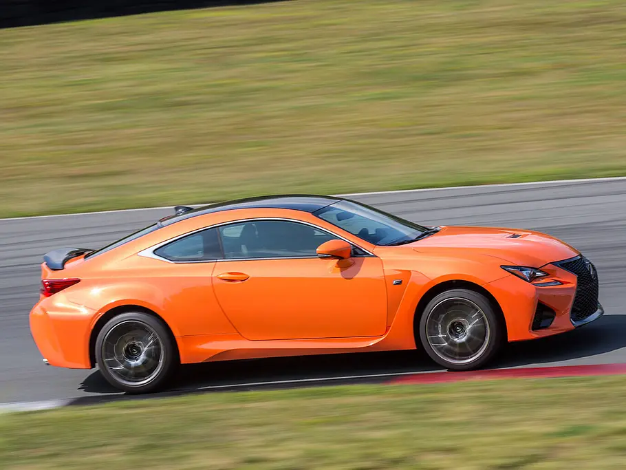 lexus rc f test