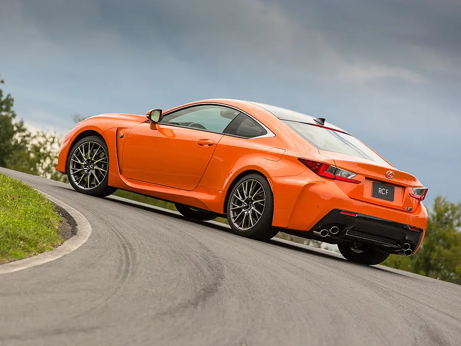 lexus rc f test