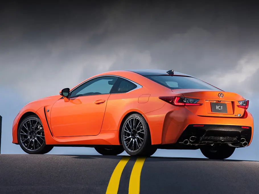 lexus rc f test