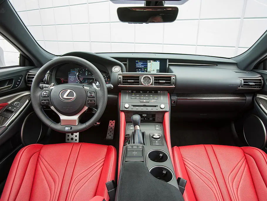 lexus rc f test