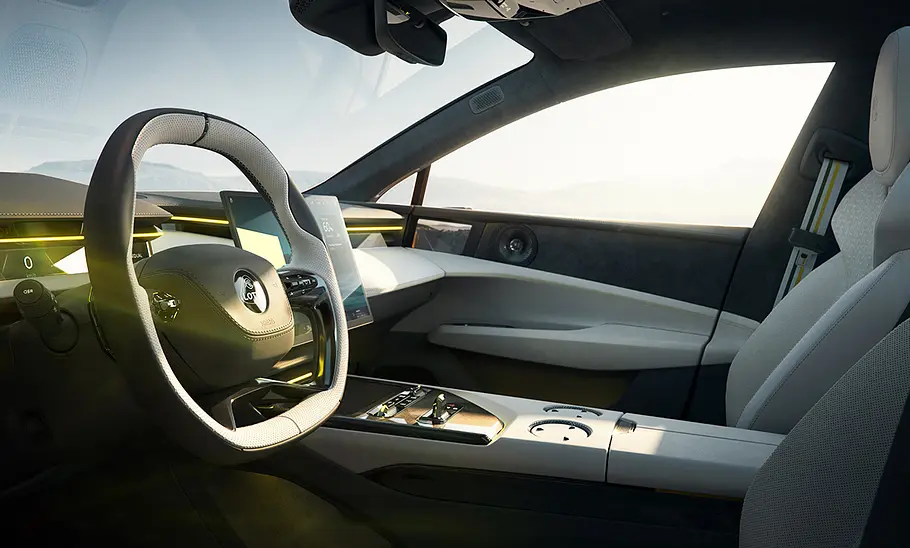 Lotus Emeya Lotus Emeya; Cockpit