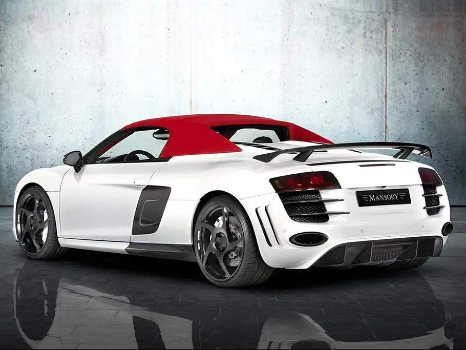 mansory audi r8 spyder tuning