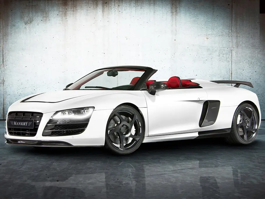 mansory audi r8 spyder tuning