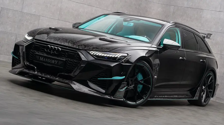 Mansory Audi RS 6 Der Mansory Audi RS 6 stehend von vorne