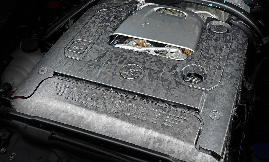 Der Motor des Mansory G63 AMG Art Piece.