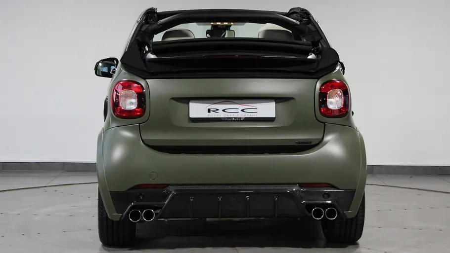 Mansory Smart Fortwo Der Mansory Smart Fortwo stehend von hinten