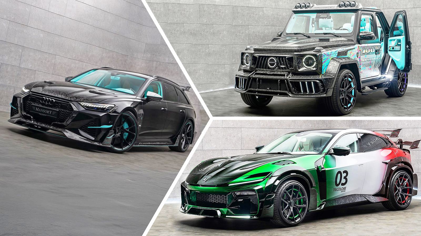 Mansory treibts auf die Spitze: Top-7 der Tuning-Umbauten