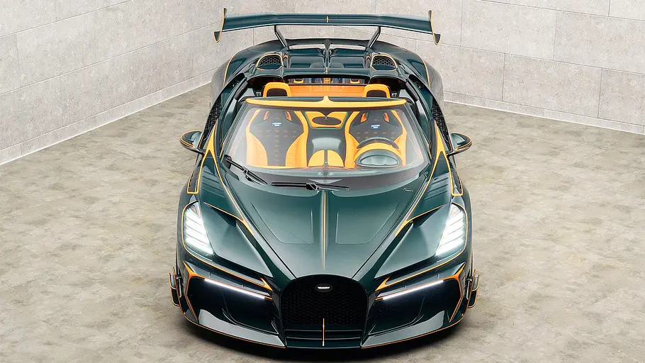 Blick von vorne auf den Mansory Vincero.