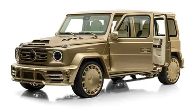 Mansory Mercedes-AMG G 63 World Class Grand Entrée: vorne Türen offen - Foto: Mansory