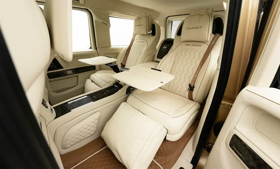 Mansory Mercedes-AMG G 63 World Class Grand Entrée: Rücksitze schräg
