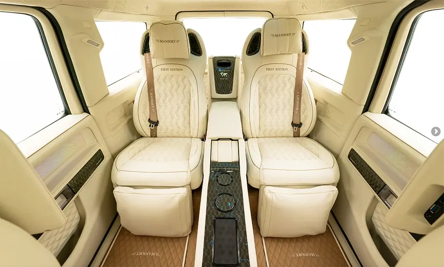 Mansory Mercedes-AMG G 63 World Class Grand Entrée: Mittelkonsole