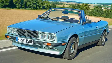 Maserati Biturbo Spyder: Classic Cars - Foto: Wim Woeber