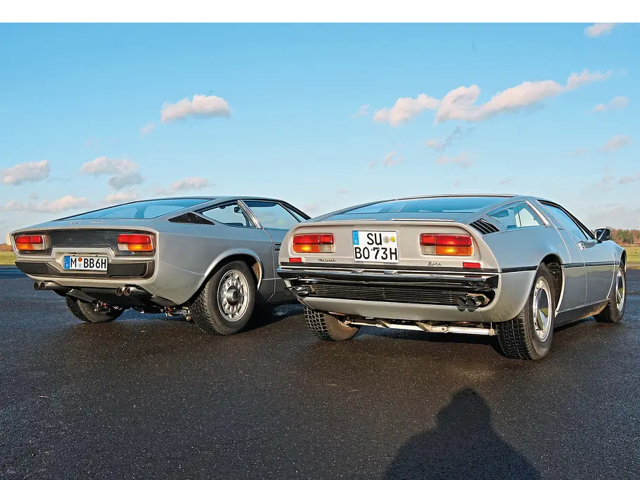 Traumwagen: Maserati Bora & Khamsin Maserati Bora Khamsin Traumwagen Bilder technische Daten