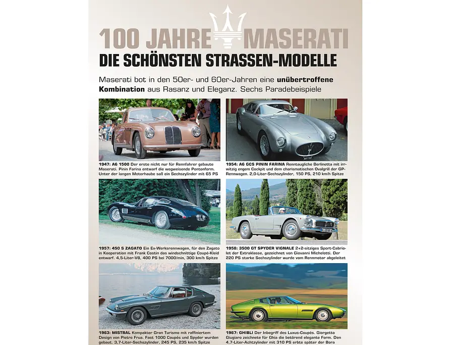 Traumwagen: Maserati Bora & Khamsin Maserati Modelle Bilder technische Daten