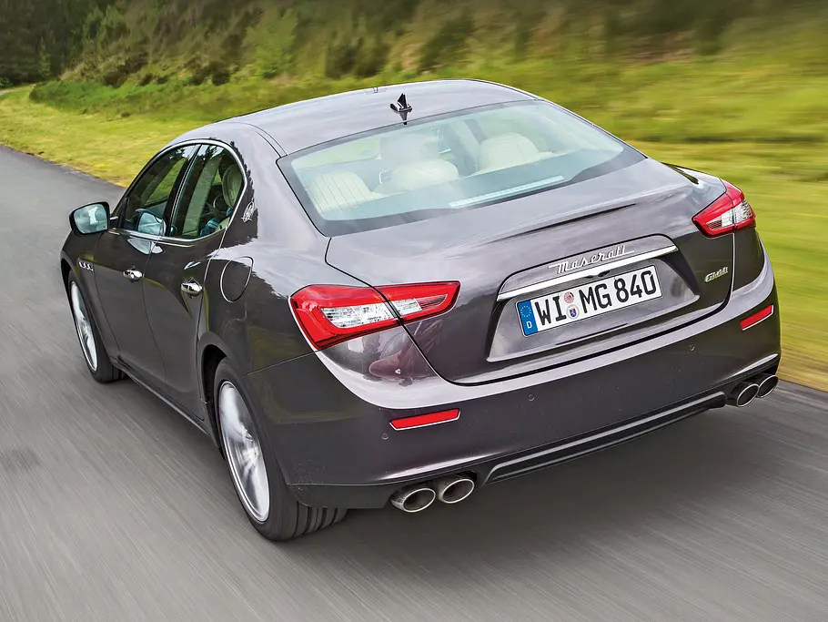 Maserati Ghibli Diesel Test Oberklasse Limousine Bilder