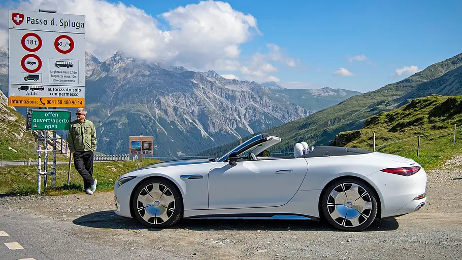 Maybach SL 680 Maybach SL 680, fotografiert von der Seite.