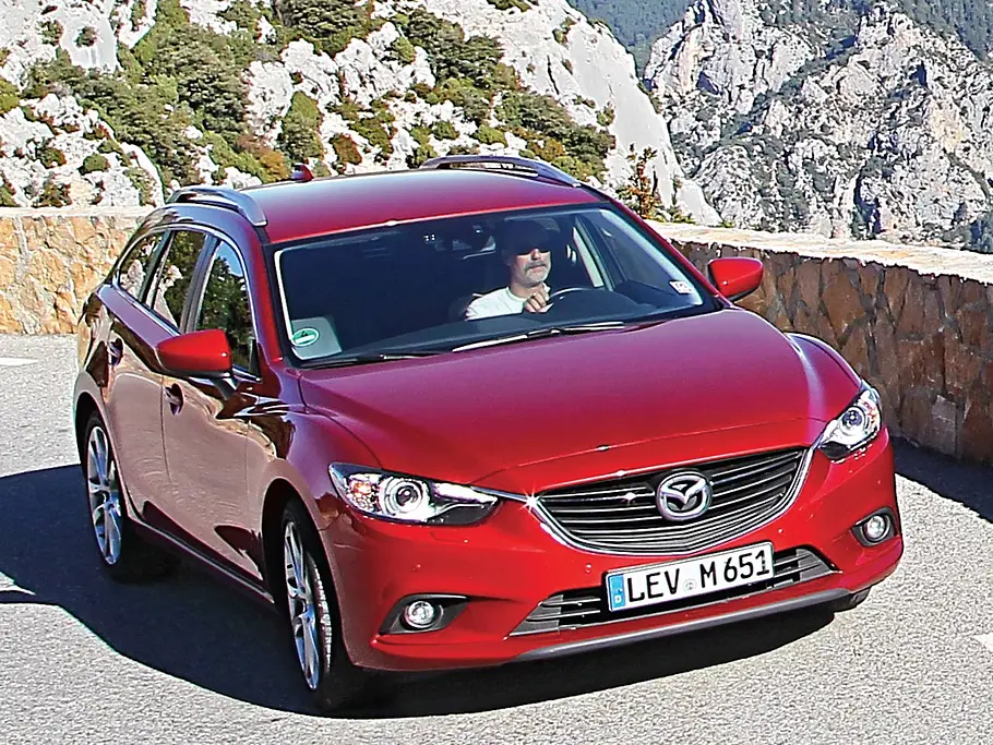 Mazda 6 Kombi SKYACTIV-D 175 Mazda 6 Kombi SKYACTIV-D 175 Dauertest Mittelklasse Diesel