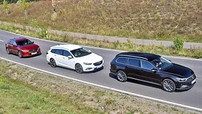 Mazda6 Kombi/Opel Insignia Sports Tourer/VW Passat Variant - Foto: Zbigniew Mazar