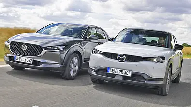 Mazda CX-30/Mazda MX-30 - Foto: Zbigniew Mazar