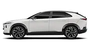 Der Mazda CX-6e im Profil. - Foto: Carwow