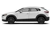 Blick von der Seite auf den Mazda CX-30. - Foto: Carwow