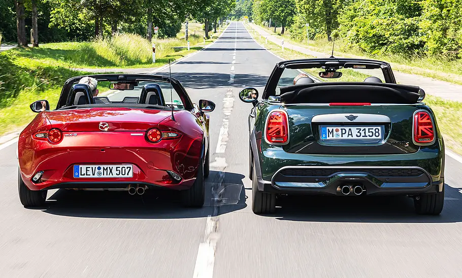 Mazda MX-5/Mini Cooper S Cabrio