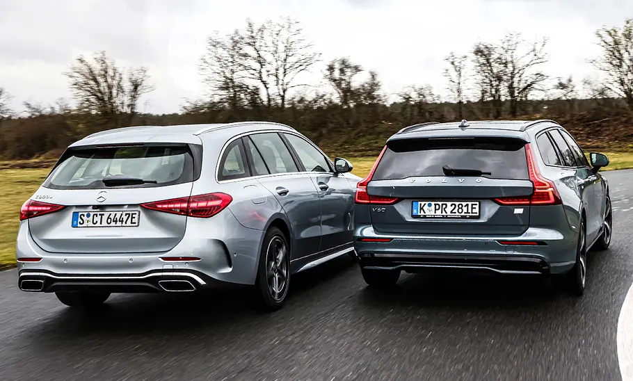 Mercedes C-Klasse T-Modell/Volvo V60