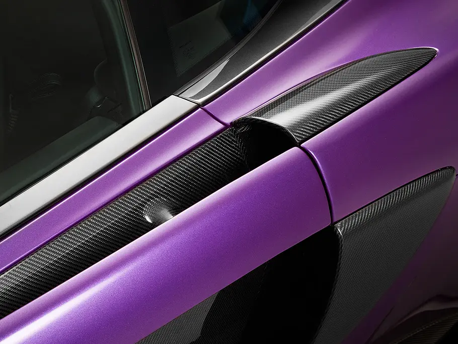 McLaren 570S in Lila