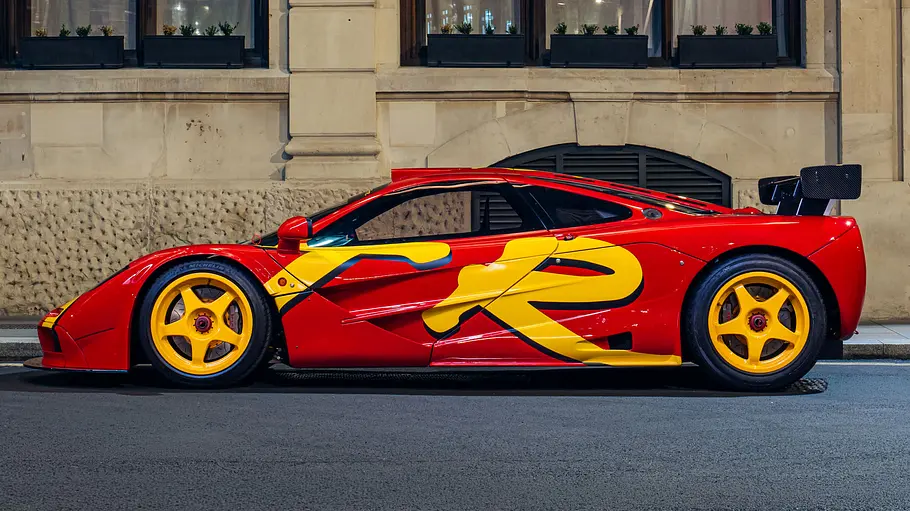 McLaren F1 GTR Der McLaren F1 GTR stehend seitlich