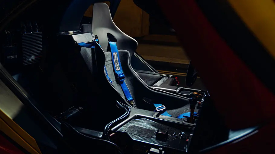 McLaren F1 GTR Der Sitz des McLaren F1 GTR