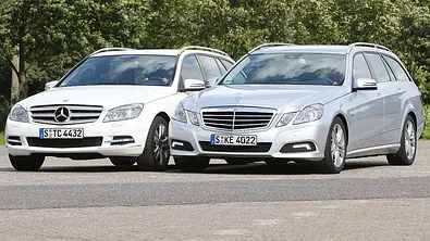 Mercedes C 250 CDI T MODELL BlueEFFICIENCY und E 250 CDI T MODELL BlueEFFICIENCY