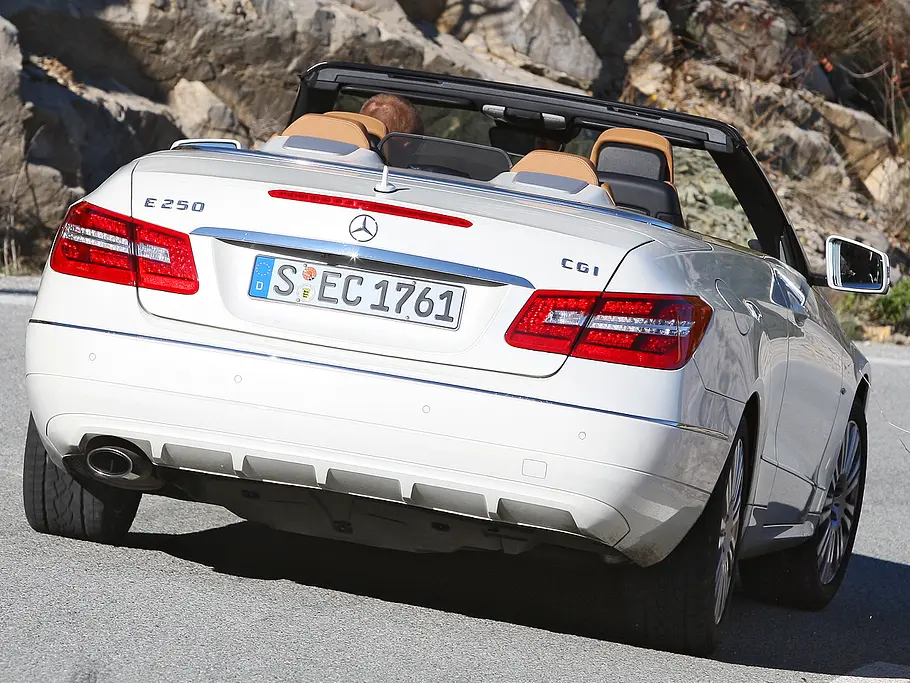 Mercedes E 250 CGI Cabrio BlueEfficiency Heck