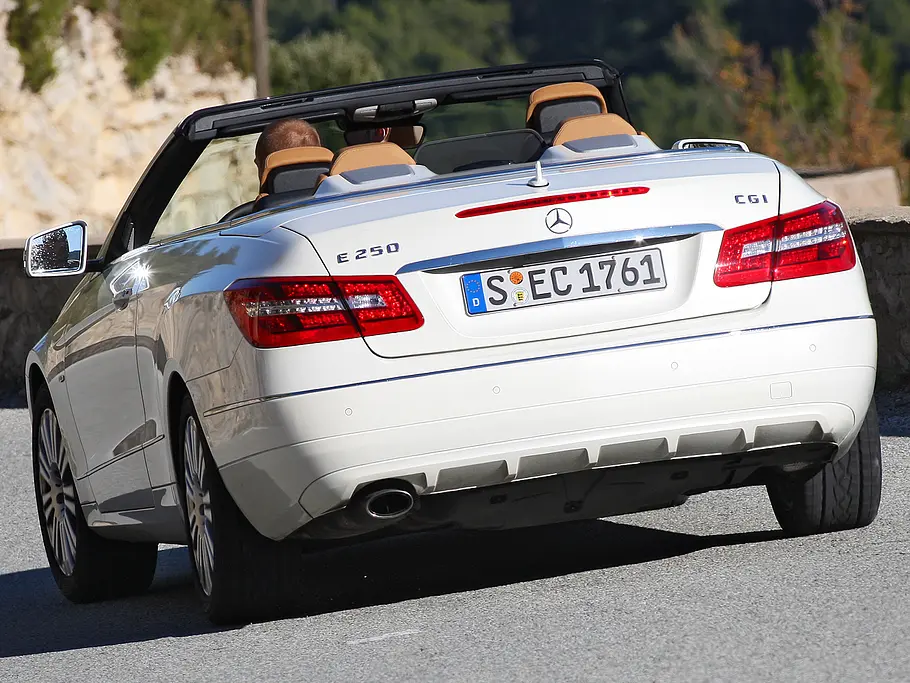 Mercedes E 250 CGI Cabrio BlueEfficiency Federung