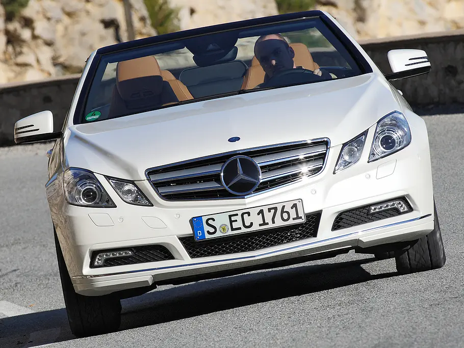 Mercedes E 250 CGI Cabrio BlueEfficiency Stabilität