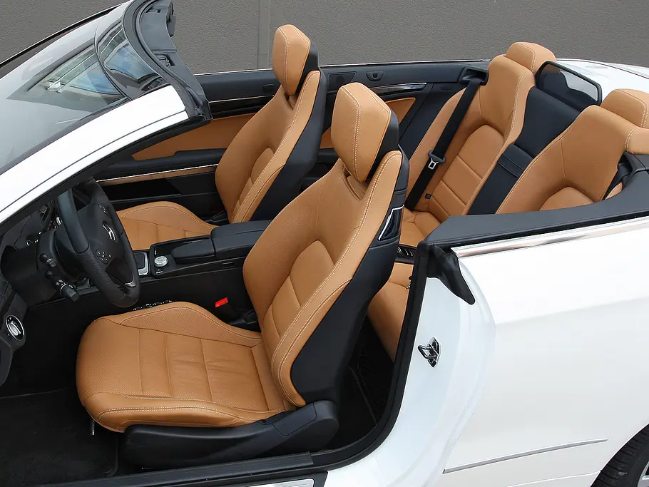 Mercedes E 250 CGI Cabrio BlueEfficiency Innenraum
