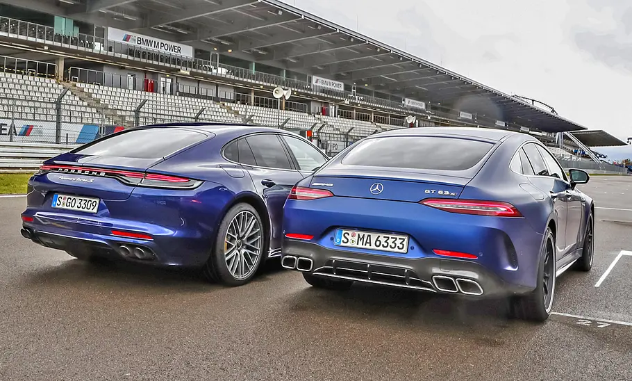 Mercedes-AMG GT 63 S 4Matic/Porsche Panamera Turbo S Mercedes-AMG GT 63 S 4Matic/Porsche Panamera Turbo S