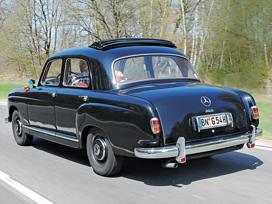 Mercedes 180 Bilder technische Daten Limousinen Vergleich Oldtimer Heck