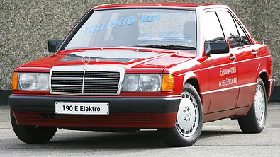 Mercedes 190 E Elektro - Foto: Mercedes