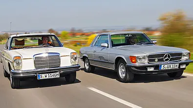 Mercedes 280 CE/280 SLC: Classic Cars - Foto: Scoutsource Communications