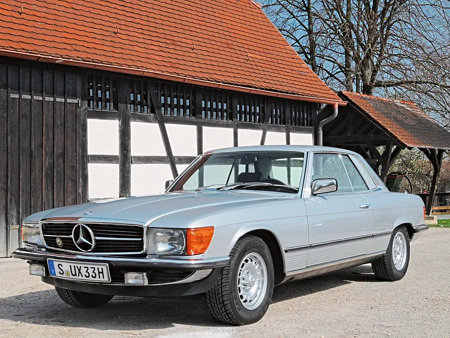 Mercedes 280 SLC Vergleich Youngtimer Bilder technische Daten