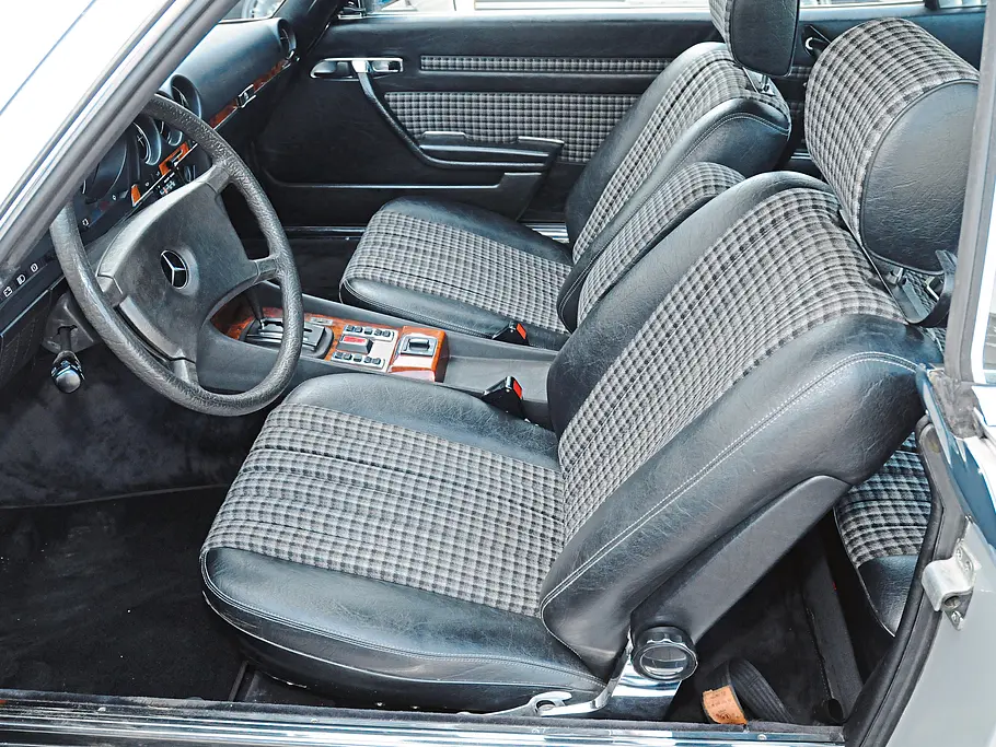 Mercedes 280 SLC Vergleich Youngtimer Bilder technische Daten Sitze