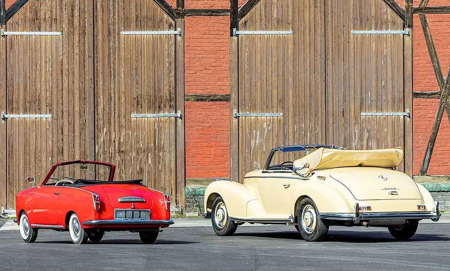 Goggomobil Cabrio/Mercedes 300 S