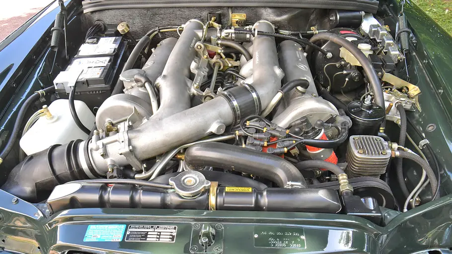 Mercedes 300 SEL 6.3 Der Motor des Mercedes 300 SEL 6.3.