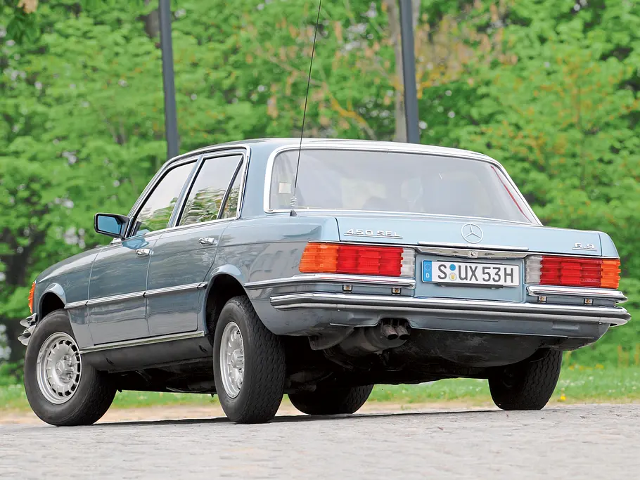 Mercedes 450 SEL Vergleich Bilder technische Daten