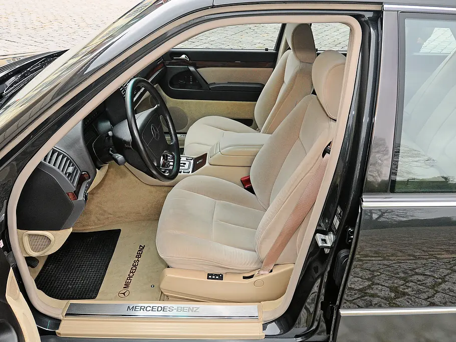 Mercedes 600 SEL Vergleich Bilder technische Daten Sitze