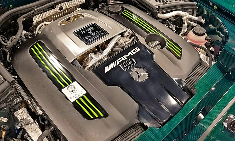 Der Motor des Final Boss 600 X S 63s