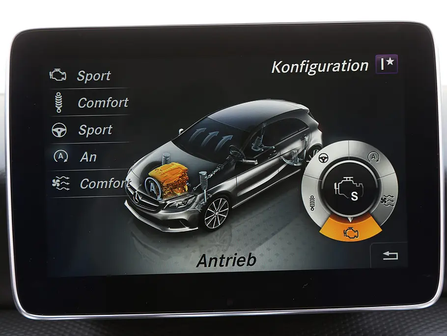 Mercedes A-Klasse Facelift 2015 A 180