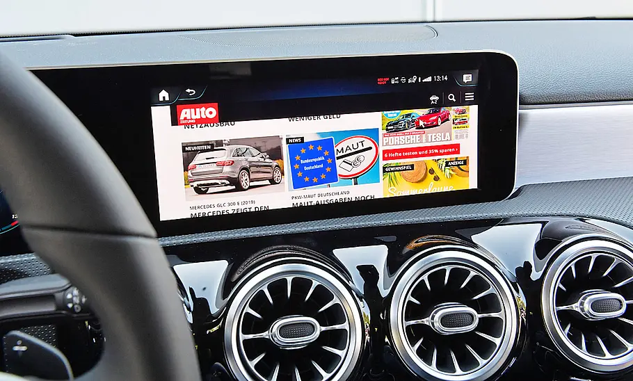 Mercedes A-Klasse: Connectivity
