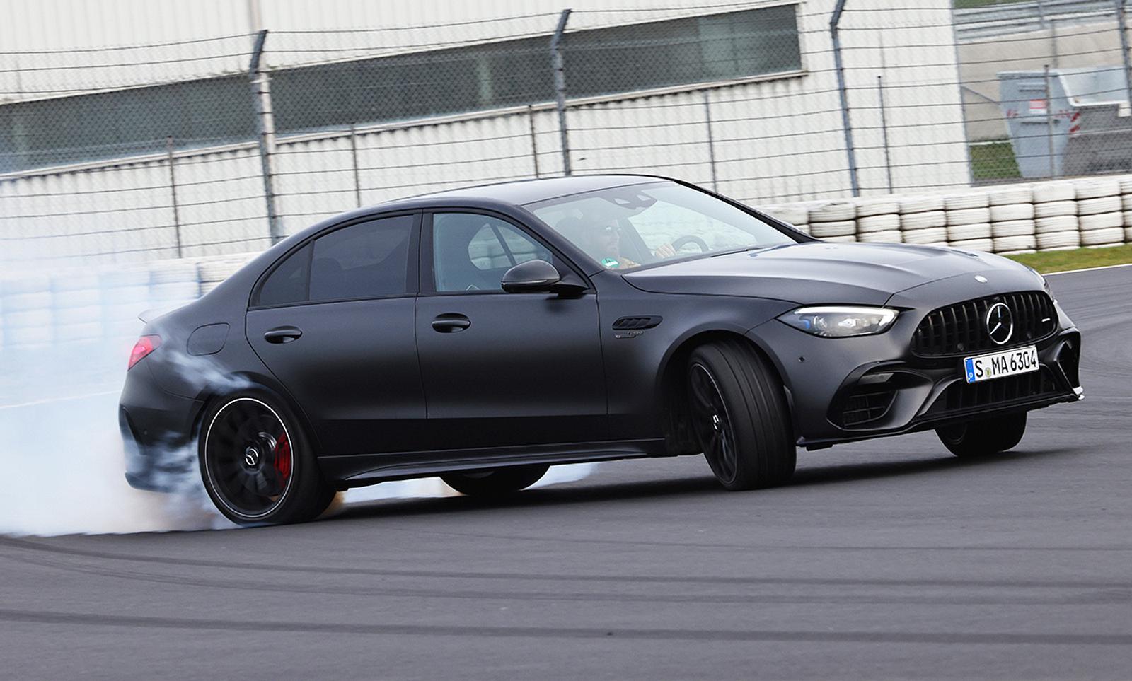 Mercedes-Amg C63 Track Test – Amg C63S E Performance Test – TWYVBM