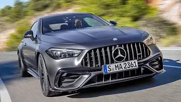 Mercedes-AMG CLE 53 (2024); fahrend, schräg vorne - Foto: Mercedes